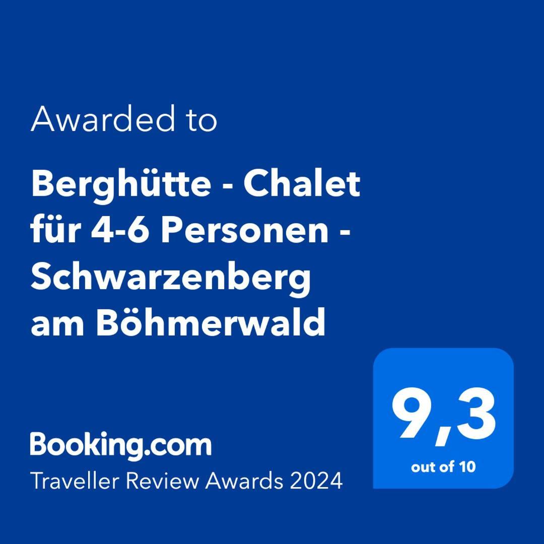 Berghuette, Chalet - Schwarzenberg Am Boehmerwald Schwarzenberg am Bohmerwald Eksteriør bilde